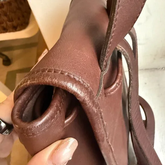 Vintage Coach daypack (mahogany) - Picture 10 of 13